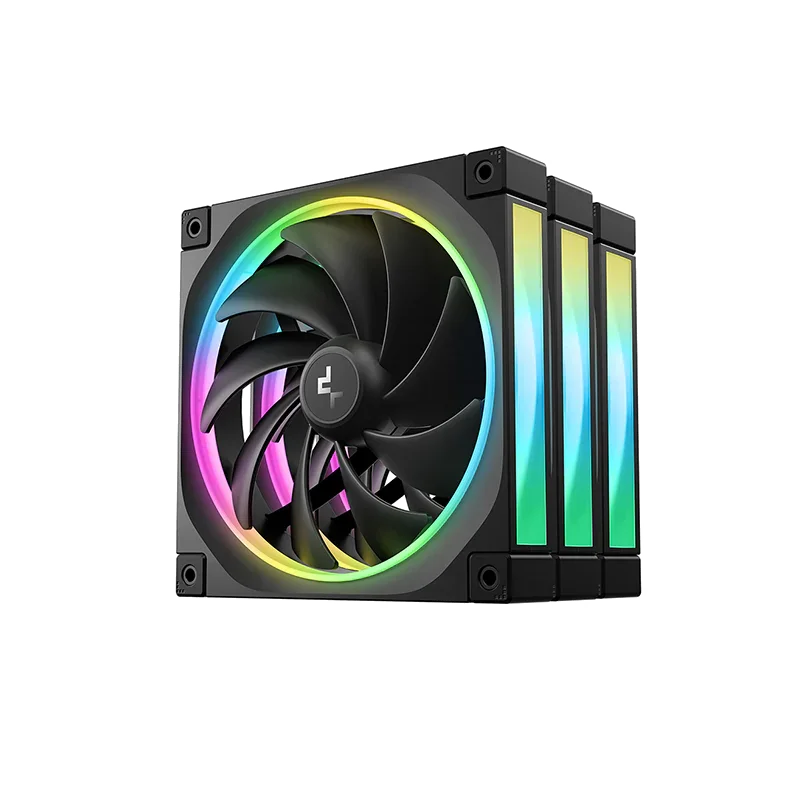 Pack 3 Ventilateurs Boîtier DeepCool FL14 3IN1 140mm Blanc