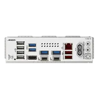 GIGABYTE X870E AORUS ELITE WIFI7 ICE Carte mère - Prend en charge les processeurs AMD Ryzen 9000, VRM numérique 16+2+2 phases, jusqu'à 8200 MHz DDR5 (O.C.), 3x PCIe 5.0 + 1x PCIe 4.0, Wi-Fi 7, LAN 2.5 GbE, USB 4 - 5