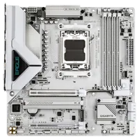 GIGABYTE B850M EAGLE WIFI6E ICE Carte Mère – Processeurs AMD Ryzen série 9000, VRM numérique 8+2+2 phases, jusqu’à 8200 MHz DDR5 (OC), 1 x M.2 PCIe 5.0 + 1 x PCIe 4.0, Wi-Fi 6E, LAN 2.5 GbE, USB 3.2 Gen 2