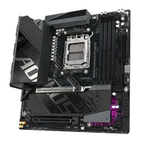 GIGABYTE B850M AORUS ELITE WIFI6E Carte mère - Processeurs AMD Ryzen série 9000, VRM numérique 12+2+2 phases, jusqu'à 8200 MHz DDR5 (O.C.), 1x M.2 PCIe 5.0 + 1x M.2 PCIe 4.0, Wi-Fi 6E, LAN 2.5 GbE, USB 3.2 Gen 2 - 3