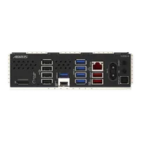 GIGABYTE B850M AORUS ELITE WIFI6E Carte mère - Processeurs AMD Ryzen série 9000, VRM numérique 12+2+2 phases, jusqu'à 8200 MHz DDR5 (O.C.), 1x M.2 PCIe 5.0 + 1x M.2 PCIe 4.0, Wi-Fi 6E, LAN 2.5 GbE, USB 3.2 Gen 2 - 5