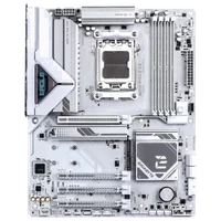 GIGABYTE B850 EAGLE ICE Carte Mère – Processeurs AMD Ryzen série 9000, VRM numérique 8+2+2 phases, jusqu’à 8200 MHz DDR5 (O.C), 1 x M.2 PCIe 5.0 + 2 x M.2 PCIe 4.0, LAN 2.5 GbE, USB 3.2 Gen 2 - 1