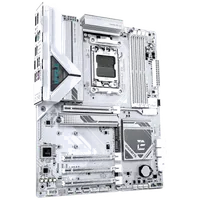 GIGABYTE B850 EAGLE ICE Carte Mère – Processeurs AMD Ryzen série 9000, VRM numérique 8+2+2 phases, jusqu’à 8200 MHz DDR5 (O.C), 1 x M.2 PCIe 5.0 + 2 x M.2 PCIe 4.0, LAN 2.5 GbE, USB 3.2 Gen 2 - 3