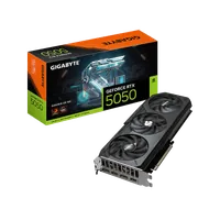 GIGABYTE GeForce RTX 5050 GAMING OC 8G Carte Graphique - 8GB GDDR6, 128bit, PCI-E 5.0, 2632MHz Fréquence du cœur, 2 x DP, 2 x HDMI, NVIDIA DLSS 4, GV-N5050GAMING OC-8GD