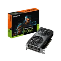 GIGABYTE GeForce RTX 5050 WINDFORCE OC 8G Carte Graphique - 8GB GDDR6, 128bit, PCI-E 5.0, 2587MHz Fréquence du cœur, 2 x DP, 2 x HDMI, NVIDIA DLSS 4, GV-N5050WF2OC-8GD