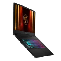 MSI Katana 17 HX B14WEK-008FR Intel® Core™ i7 i7-14650HX Ordinateur portable 43,9 cm (17.3") Quad HD 16 Go DDR5-SDRAM 512 Go SSD NVIDIA GeForce RTX 5050 Wi-Fi 6E (802.11ax) Windows 11 Home Français Noir - 12