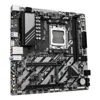 GIGABYTE B840M D2H Carte mère - Processeurs AMD Ryzen 9000, VRM 5+2+2 phases, jusqu'à 7600 MHz DDR5, 1xPCIe 4.0 + 1xPCIe 3.0 M.2, LAN 2.5GbE, USB 3.2 Gen 1 - 3