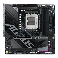 GIGABYTE B840M AORUS ELITE WIFI6E Carte Mère – Processeurs AMD Ryzen 9000, 10+2+2 phases VRM, jusqu’à 8200 MHz DDR5 (O.C.), 2 x M.2 PCIe 4.0, Wi-Fi 6E, LAN 2.5 GbE, USB 3.2 Gen 2 - 2