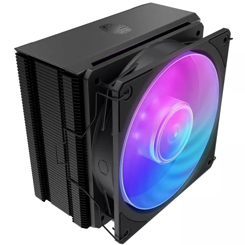 Cooler Master Hyper 212 3DHP Black ARGB Processeur Refroidisseur d'air 12 cm Noir 1 pièce(s)