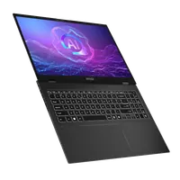 MSI PrestigePro 16 AI B2HVEG-259FR Intel Core Ultra 9 285H Ordinateur portable 40,6 cm (16") UHD+ 32 Go LPDDR5x-SDRAM 1 To SSD NVIDIA GeForce RTX 4050 Wi-Fi 7 (802.11be) Windows 11 Pro Français Gris - 14