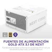 NZXT ATX 3.1 1200 Watt 80 Plus - 7