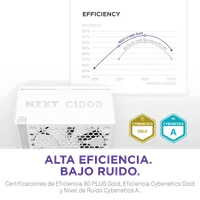 NZXT ATX 3.1 1000 Watt 80 Plus Gold - 8