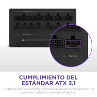 NZXT ATX 3.1 1000 Watt 80 Plus Gold - 7