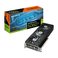 GIGABYTE GeForce RTX 5060 Ti EAGLE MAX OC 16G Carte Graphique - 16GB GDDR7, 128bit, PCI-E 5.0, 2617MHz Fréquence du cœur, 3 x DP, 1 x HDMI, NVIDIA DLSS 4, GV-N506TEAGLEMAX OC-16GD - 1