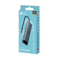 TP-Link UH9120C hub & concentrateur USB 3.2 Gen 1 (3.1 Gen 1) Type-C 5000 Mbit/s - 4