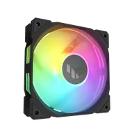 ASUS TUF Gaming TR120 ARGB Reverse Fan - Triple Pack Boitier PC Ventilateur 12 cm Noir - 3