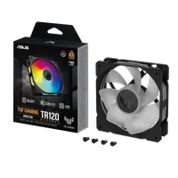 ASUS TUF Gaming TR120 ARGB Reverse Fan - Single Pack Boitier PC Ventilateur 12 cm Noir - 9