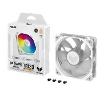 ASUS TUF GAMING TR120 ARGB REVERSE - Ventilateur Boîtier PC Blanc - 9