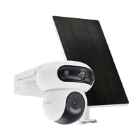 Kit Caméra IP Dôme Extérieure EZVIZ HB90 Dual 4MP avec Panneau Solaire