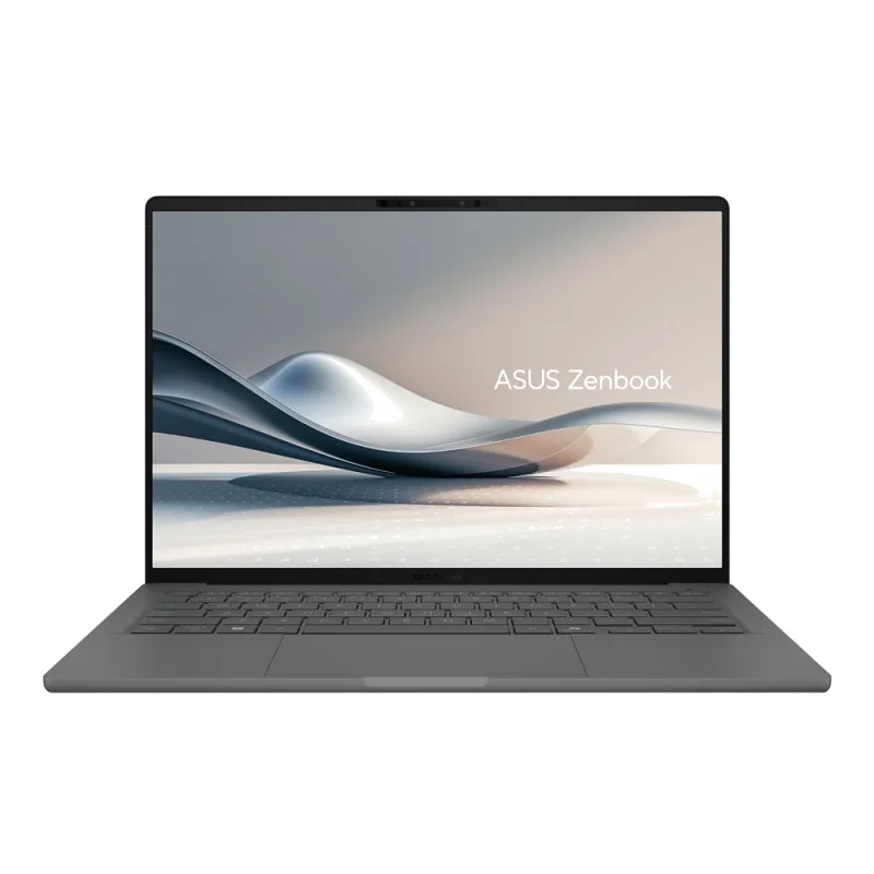 ASUS Zenbook A14 UX3407QA-QD431X Copilot+ PC Snapdragon X1-26-100 Ordinateur portable 35,6 cm (14") WUXGA 32 Go LPDDR5x-SDRAM 512 Go SSD Wi-Fi 6E (802.11ax) Windows 11 Pro Gris