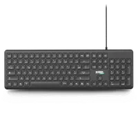 Clavier Filaire Éco-Conçu USB-A / C Urban Factory CYCLEE - Noir - 3