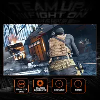 GIGABYTE GS27QA Moniteur de jeu 27" QHD - 2560 x 1440 (QHD), 180Hz, 1ms, 300 cd/m2, FreeSync, HDR Ready, HDMI 2.0, DisplayPort 1.4 - 9