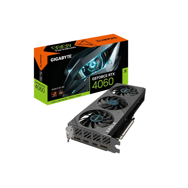 GIGABYTE EAGLE GeForce RTX 4060 OC 8G NVIDIA 8 Go GDDR6
