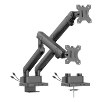 Bras Double pour Écrans LCD Urban Factory FLEXEE Dual Pro - Noir