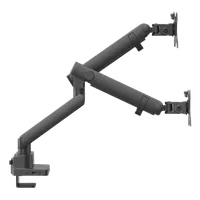 Bras Double pour Écrans LCD Urban Factory FLEXEE Dual Pro - Noir - 4