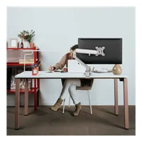 Bras pour Écran LCD Urban Factory FLEXEE LIGHT - Simple - Noir - 5