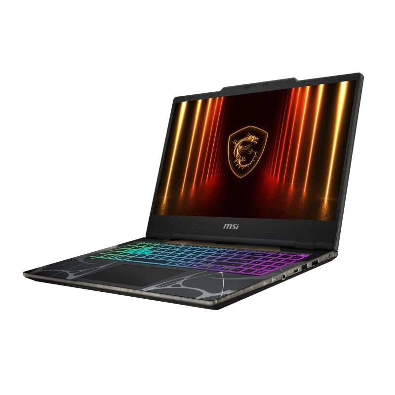 MSI Cyborg A15 AI B2HWFKG-009FR AMD Ryzen? 7 260 Ordinateur portable 39,6 cm (15.6") Full HD 16 Go DDR5-SDRAM 512 Go SSD NVIDIA GeForce RTX 5060 Wi-Fi 6E (802.11ax) Windows 11 Home Noir