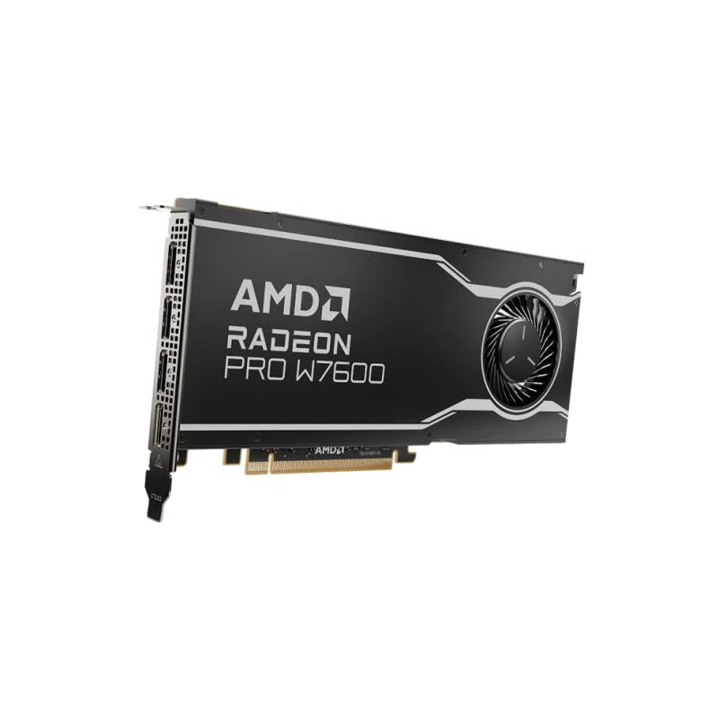 Carte Graphique Professionnelle AMD Radeon PRO W7600 8 Go GDDR6