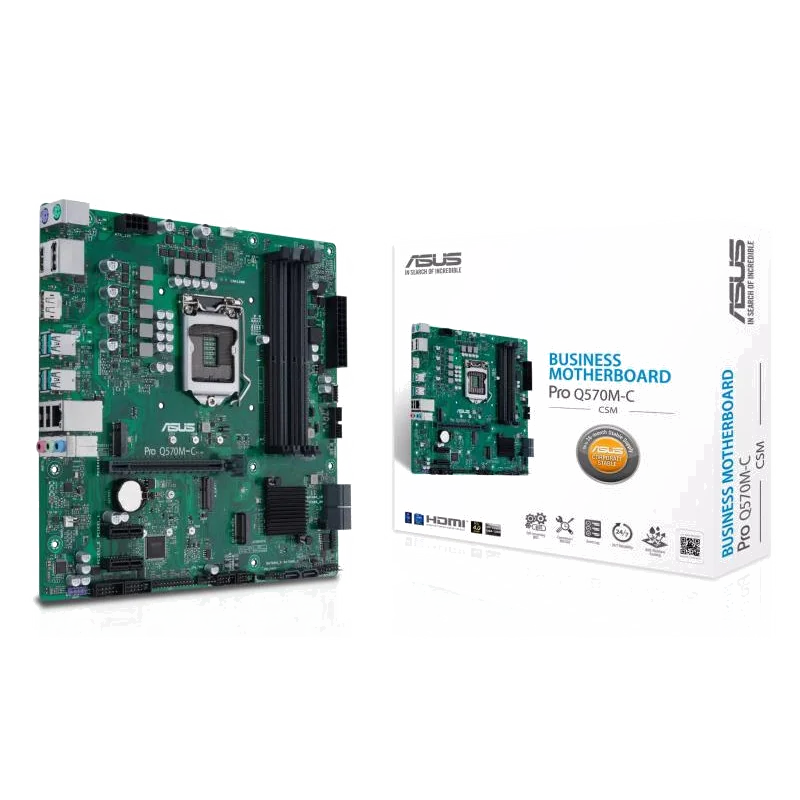 ASUS PRO Q570M-C/CSM Intel Q570 LGA 1200 (Socket H5) micro ATX