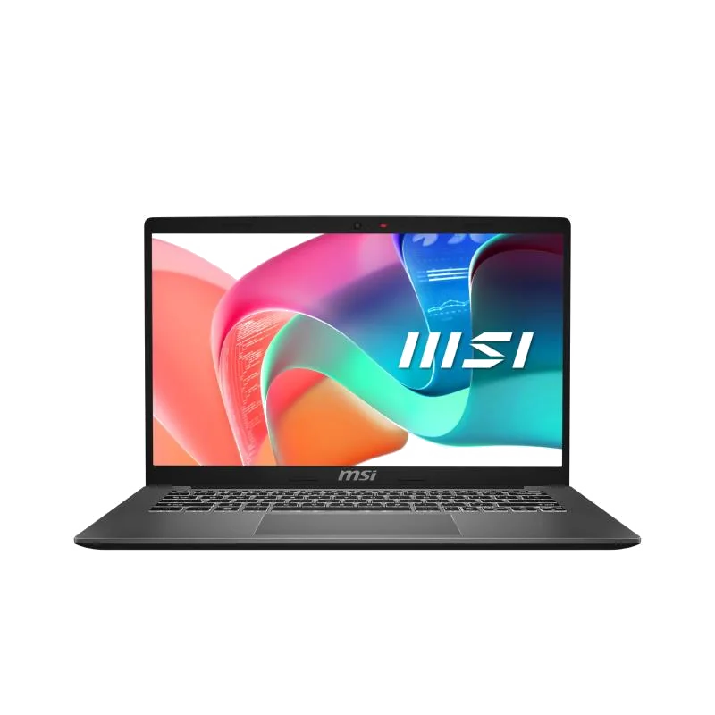 MSI Modern 14 F13MG-090FR Intel® Core™ i3 i3-1315U Ordinateur portable 35,6 cm (14") Full HD 16 Go DDR4-SDRAM 512 Go SSD Wi-Fi 6E (802.11ax) Windows 11 Home Noir, Gris