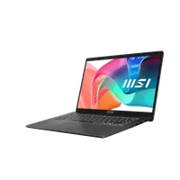 MSI Modern 14 F13MG-090FR Intel® Core™ i3 i3-1315U Ordinateur portable 35,6 cm (14") Full HD 16 Go DDR4-SDRAM 512 Go SSD Wi-Fi 6E (802.11ax) Windows 11 Home Noir, Gris - 2
