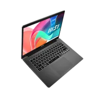 MSI Modern 14 F13MG-090FR Intel® Core™ i3 i3-1315U Ordinateur portable 35,6 cm (14") Full HD 16 Go DDR4-SDRAM 512 Go SSD Wi-Fi 6E (802.11ax) Windows 11 Home Noir, Gris - 12