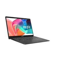 MSI Modern 14 F13MG-090FR Intel® Core™ i3 i3-1315U Ordinateur portable 35,6 cm (14") Full HD 16 Go DDR4-SDRAM 512 Go SSD Wi-Fi 6E (802.11ax) Windows 11 Home Noir, Gris - 3