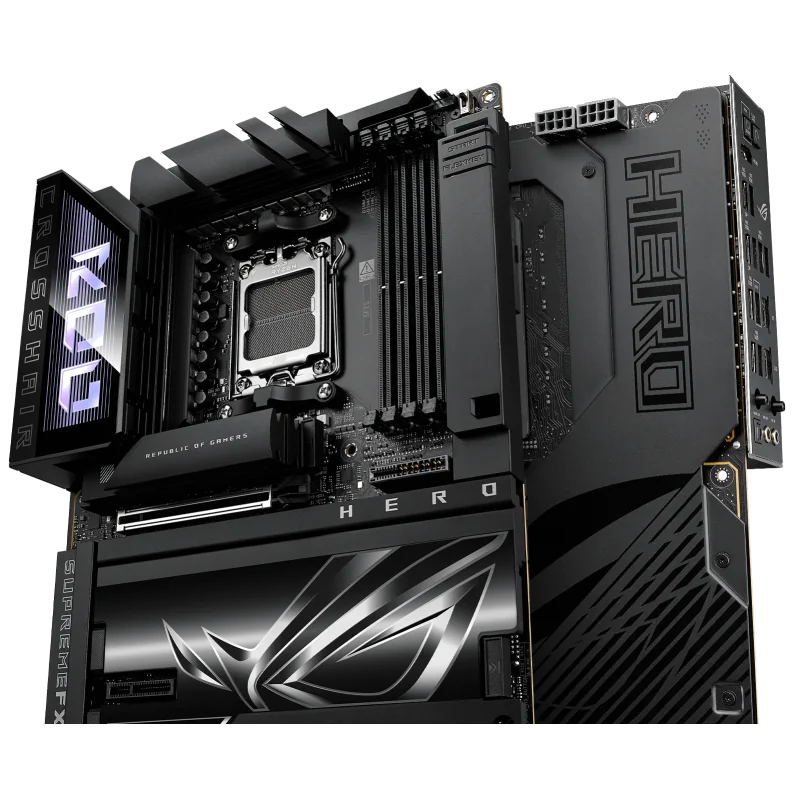 ASUS ROG CROSSHAIR X870E HERO BTF AMD X870E Emplacement AM5 ATX