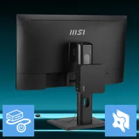 MSI Cubi Z AI 8M-004BEU Cube Noir 8945HS AMD SoC 4,1 GHz Haut-parleurs intégrés - 8