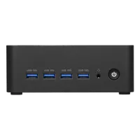 MSI Cubi Z AI 8M-013EU AMD Ryzen™ 5 8645HS 16 Go DDR5-SDRAM 512 Go SSD Windows 11 Pro Mini PC Noir - 2