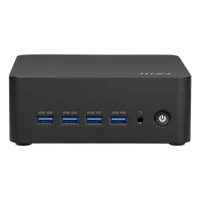 MSI Cubi Z AI 8M-013EU AMD Ryzen™ 5 8645HS 16 Go DDR5-SDRAM 512 Go SSD Windows 11 Pro Mini PC Noir - 9