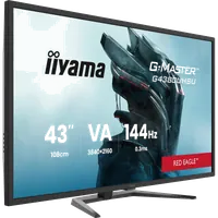 iiyama G-MASTER G4380UHSU-B2 écran plat de PC 108 cm (42.5") 3840 x 2160 pixels 4K Ultra HD LED Noir - 4