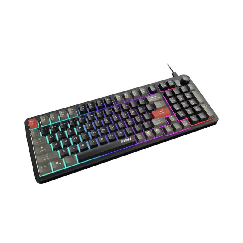 Clavier Gamer MSI Forge GK110 RGB AZERTY Noir