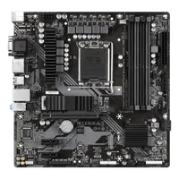 GIGABYTE B760M DS3H DDR4 Carte Mère - Prend en charge les processeurs Intel Core de 14e génération, VRM numérique 6+2+1 phases, jusqu'à 5333MHz DDR4 (OC), 2xPCIe 4.0 M.2, LAN 2.5GbE, USB 3.2 Gen2 - 3
