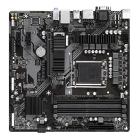 GIGABYTE B760M DS3H DDR4 Carte Mère - Prend en charge les processeurs Intel Core de 14e génération, VRM numérique 6+2+1 phases, jusqu'à 5333MHz DDR4 (OC), 2xPCIe 4.0 M.2, LAN 2.5GbE, USB 3.2 Gen2 - 5