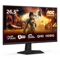 AOC G4 Q27G41ZDF écran plat de PC 67,3 cm (26.5") 2560 x 1440 pixels Quad HD QD-OLED Noir, Rouge - 2