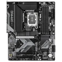 GIGABYTE B760 GAMING X GEN5 Carte Mère – Compatible avec les processeurs Intel Core 14e génération, VRM 8+1+1 phases, jusqu’à 5600 MHz DDR5, 3 x M.2 PCIe 4.0, LAN 2.5 GbE, USB 3.2 Gen 2 - 1