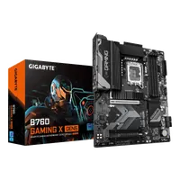 GIGABYTE B760 GAMING X GEN5 Carte Mère – Compatible avec les processeurs Intel Core 14e génération, VRM 8+1+1 phases, jusqu’à 5600 MHz DDR5, 3 x M.2 PCIe 4.0, LAN 2.5 GbE, USB 3.2 Gen 2 - 2