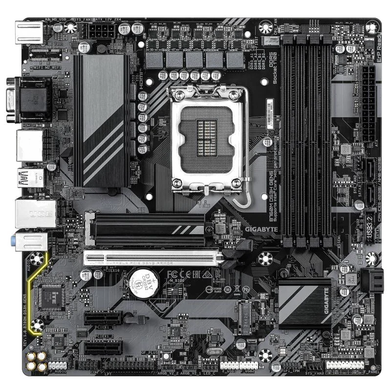 GIGABYTE B760M DS3H GEN5 - Carte Mère Micro ATX DDR5