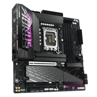 GIGABYTE B860M AORUS ELITE WIFI6E Carte mère - Processeurs Intel Core Ultra, VRM 12+1+2+1 phases, jusqu'à 9200MHz DDR5, 1xPCIe 5.0 + 2xPCIe 4.0 M.2, LAN 2,5 GbE, WIFI 6E, Thunderbolt - 3